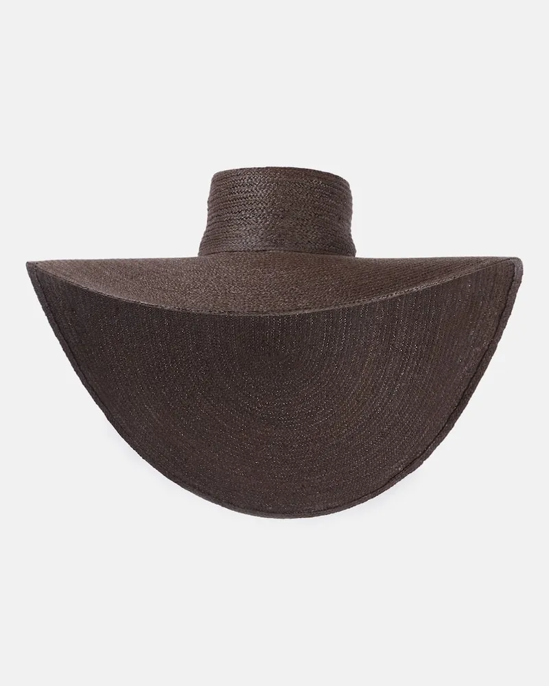 Zimmermann Cappello in rafia Marrone