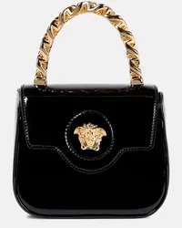 Versace Borsa La Medusa Mini in pelle Nero