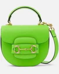 Gucci Borsa a mano Gucci Horsebit 1955 in pelle Verde