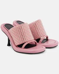 J.W.Anderson Mules Bumper-Tube con decorazioni Rosa