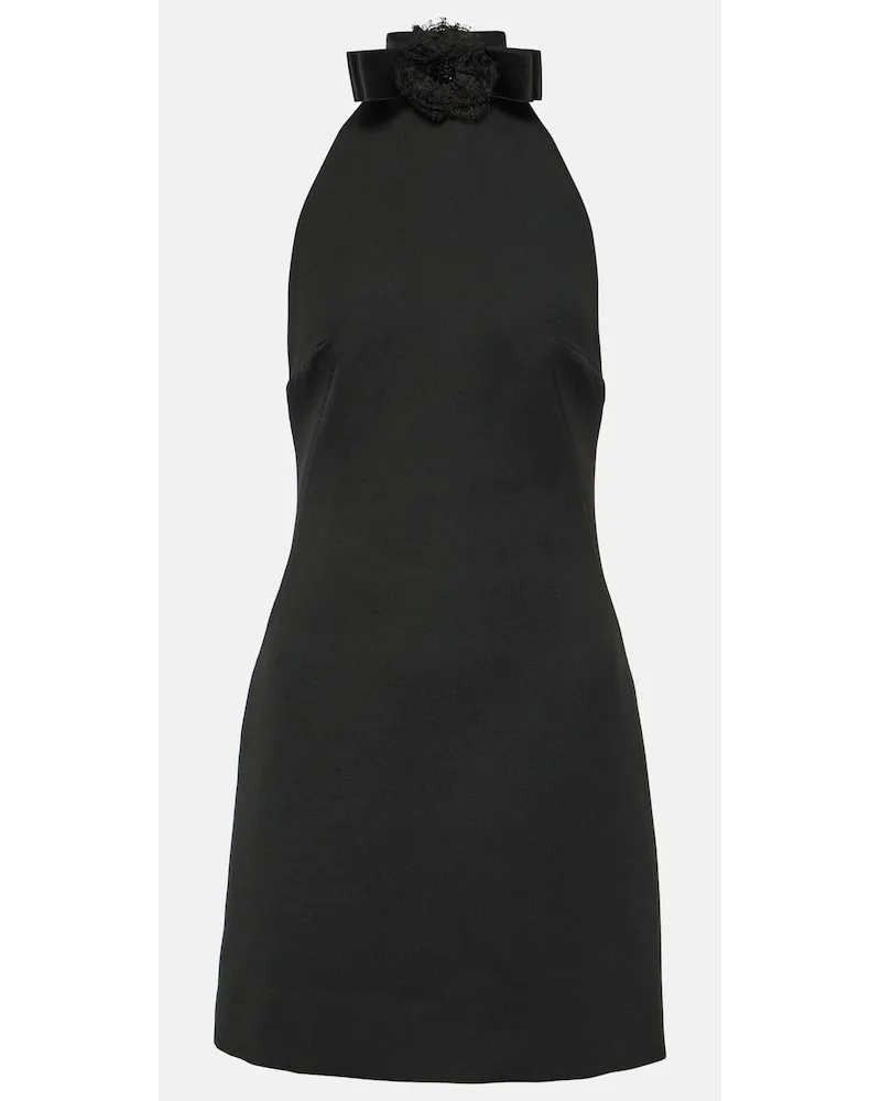 Dolce & Gabbana Miniabito in lana vergine Nero