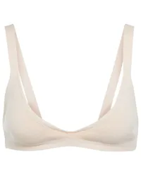 Live The Process Bralette Neptune in maglia a coste Bianco