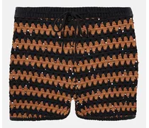 Shorts Samara in crochet di cotone