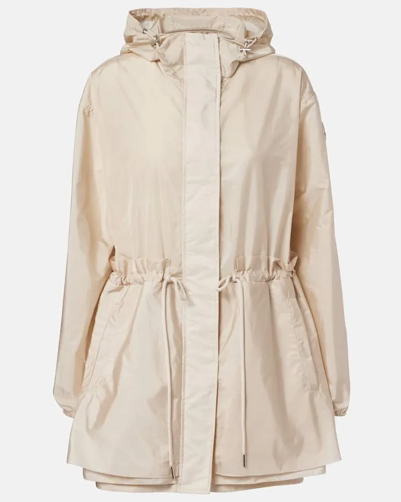 Moncler Parka Weteau con cappuccio Beige