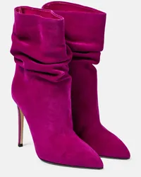 Paris Texas Stivaletti in suede Rosa