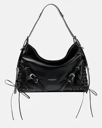 Givenchy Borsa a spalla Voyou Medium in pelle Nero