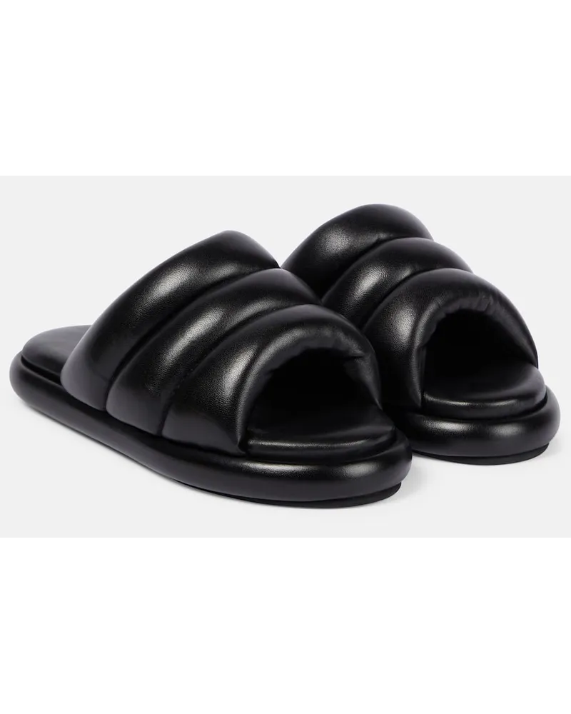Proenza Schouler Sandali in pelle imbottita Nero