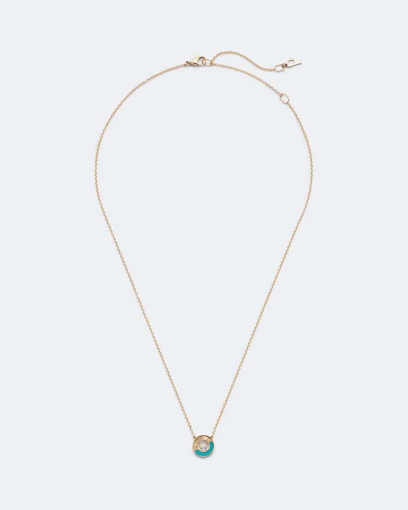 Piaget Collana Possession Vibrant Palace in oro rosa 18kt con turchese e diamante Oro