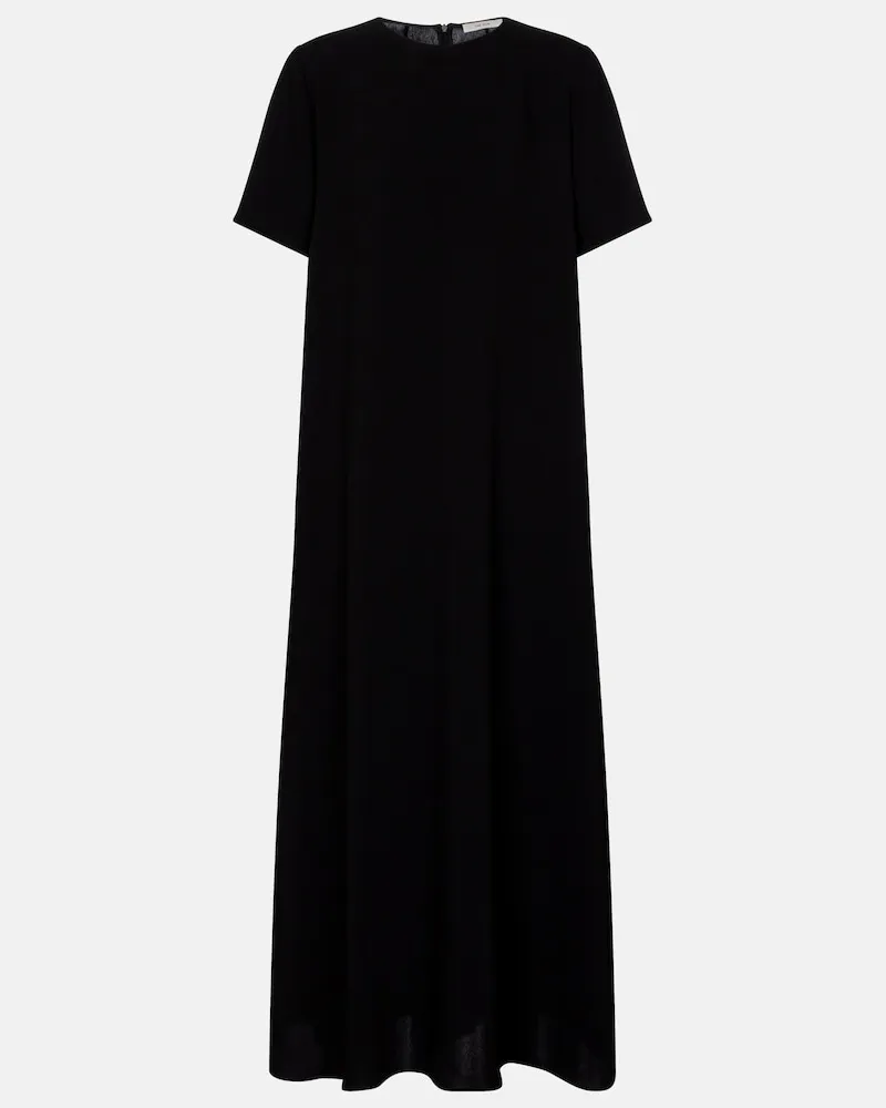 The Row Abito lungo Robi in cady Nero