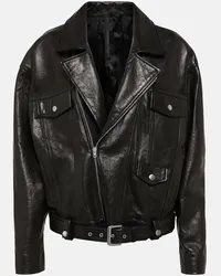 Nili Lotan Giacca biker Lenny in pelle Nero