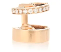 Orecchino ear cuff Berbere Module in oro rosa 18kt con diamanti