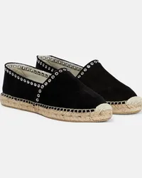 Isabel Marant Espadrillas Canae in suede con occhielli Nero