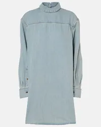 Dries van Noten Top di jeans oversize Blu