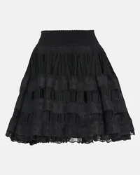 Alaïa Alaïa Minigonna Crinoline Nero