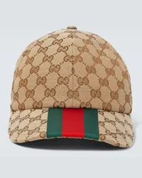 Gucci Cappello da baseball in canvas GG Beige