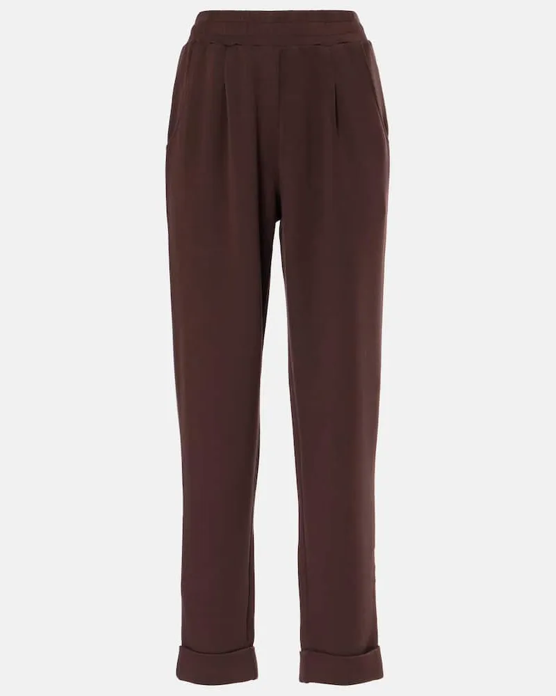 Varley Pantaloni sportivi The Rolled Cuff Pant 28.5 Marrone