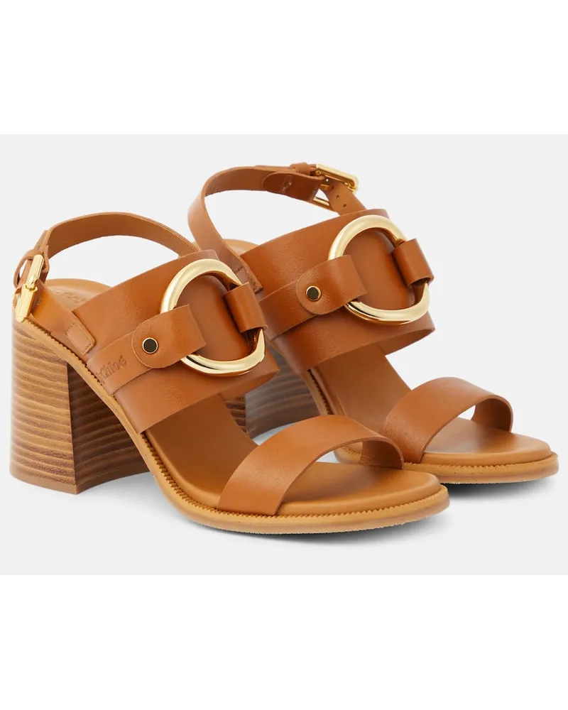 See by Chloé See By ChloÃ© Sandali Hana in pelle Marrone