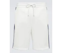 Gucci Shorts Web Stripe in tessuto tecnico Bianco