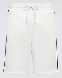 Gucci Shorts Web Stripe in tessuto tecnico Bianco