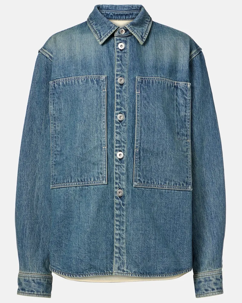 Jil Sander Camicia di jeans Blu