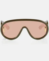 Loewe Occhiali da sole aviator oversize Rosa