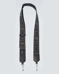 Loewe Tracolla Anagram in jacquard Grigio