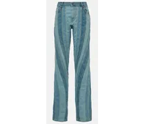 Jeans regular patchwork