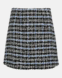 Carolina Herrera New York Minigonna in tweed a quadri Multicolore