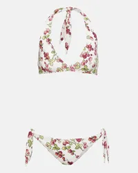 Etro Bikini con scollo all’americana e stampa Multicolore