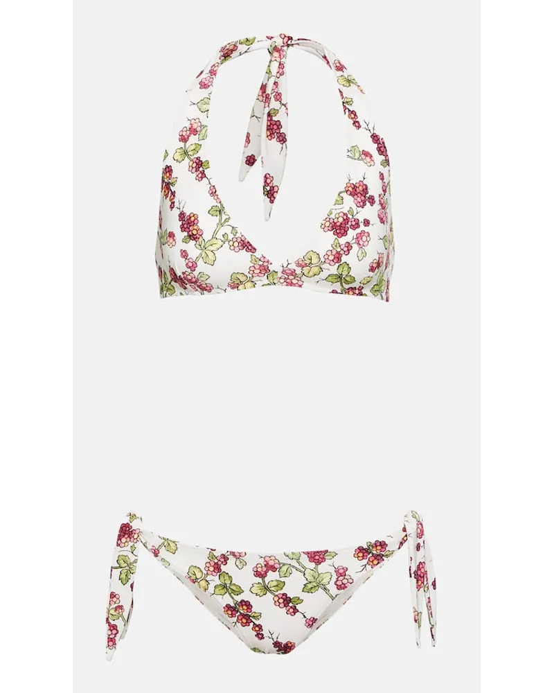Etro Bikini con scollo allâamericana e stampa Multicolore