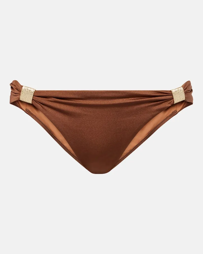 Heidi Klein Slip bikini Grasse Marrone