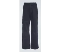 Pantaloni regular in cotone