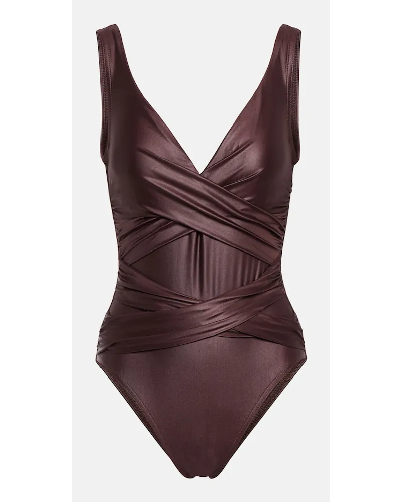 Karla Colletto Costume intero Basics Marrone