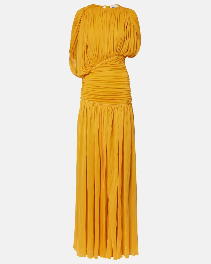 TOVE Abito lungo Gai in jersey Giallo