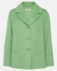 Max Mara Giacca Moon in lana Verde