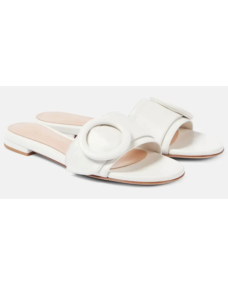 Gianvito Rossi Sandali in pelle Bianco