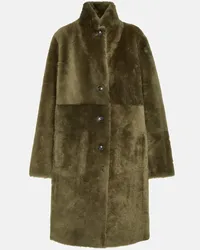 Joseph Cappotto reversibile Britanny in shearling Verde