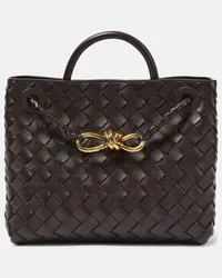 Bottega Veneta Borsa Andiamo Small in pelle Marrone