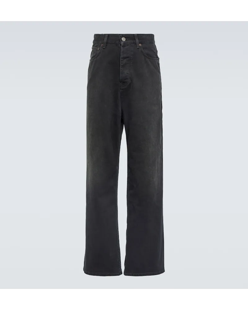 Balenciaga Jeans a gamba larga Nero