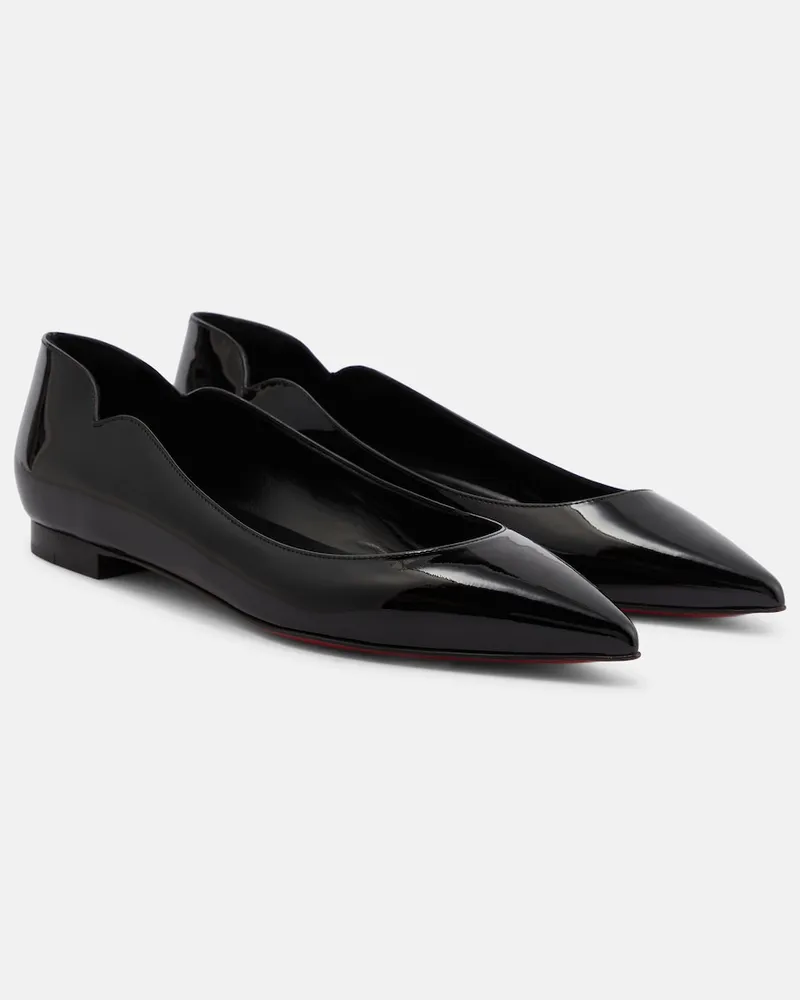 Christian Louboutin Ballerine Hot Chick in pelle Nero