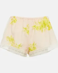 Eres Shorts Lumière in cotone e seta Rosa