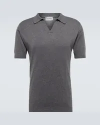 John Smedley Polo Noah in cotone Grigio