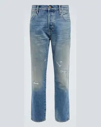 Tom Ford Jeans tapered distressed Blu