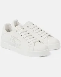 Dolce & Gabbana Sneakers Portofino in pelle Bianco