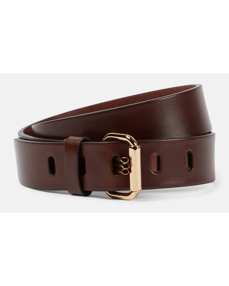 Etro Cintura in suede Marrone
