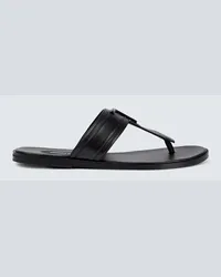 Tom Ford Sandali Brighton in pelle Nero