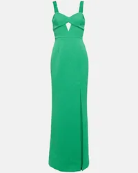 Rebecca Vallance Abito lungo con cut-out Verde