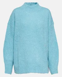 Isabel Marant Pullover lupetto Idol in misto mohair Blu