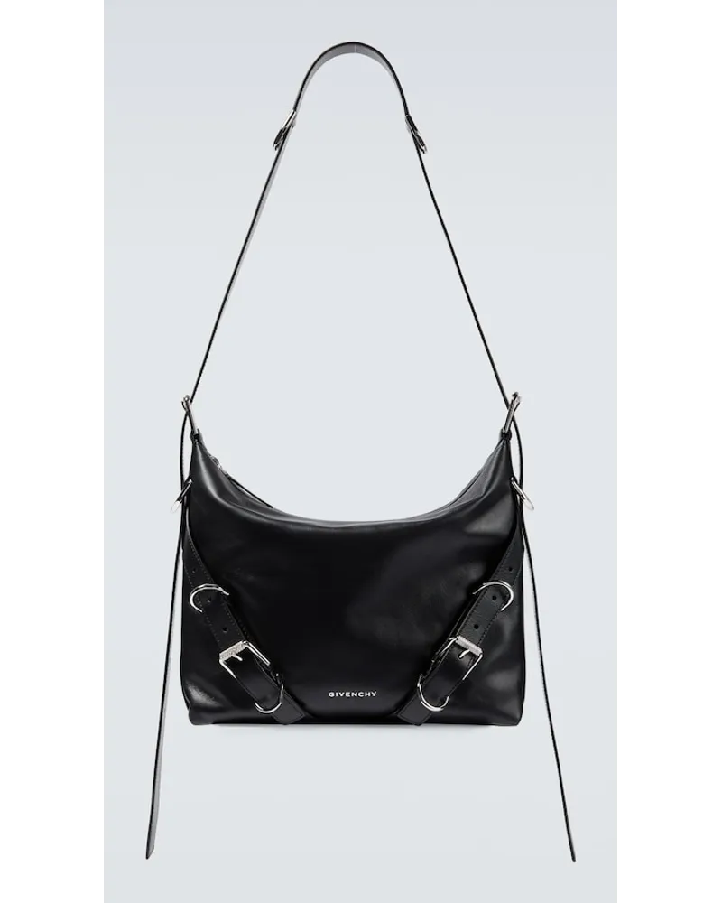 Givenchy Borsa a tracolla Voyou Medium in pelle Nero