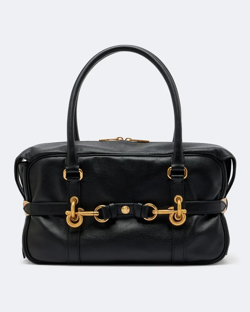 Burberry Borsa a spalla Medium in pelle Nero